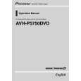 PIONEER AVH-P5750DVD/RI Manual de Usuario