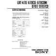 SONY LBT-A70CD Manual de Servicio