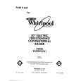 WHIRLPOOL RF3020XXN1 Catálogo de piezas