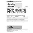 PIONEER PDP-505PU/KUC Manual de Servicio