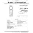 SHARP TQ-GX10H Manual de Servicio