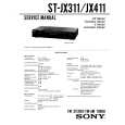 SONY STJX311 Manual de Servicio