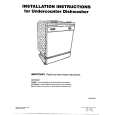 WHIRLPOOL DU9720XX0 Manual de Instalación
