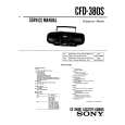 SONY CFD-380S Manual de Servicio