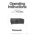 PANASONIC PTL592U Manual de Usuario
