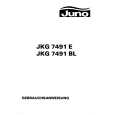 JUNO-ELECTROLUX JKG7491E Manual de Usuario