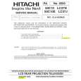 HITACHI 50C10E Instrukcja Serwisowa