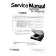 TECHNICS SL-1000MK2 Manual de Servicio