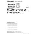PIONEER S-VS200LV/XJI/NC Instrukcja Serwisowa