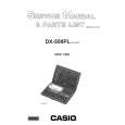 CASIO DX500PL Manual de Servicio
