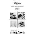 WHIRLPOOL VT 264 BL Manual de Usuario