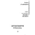 ARTHUR MARTIN ELECTROLUX AVG500W Instrukcja Obsługi