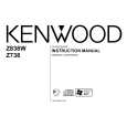 KENWOOD Z738 Owners Manual