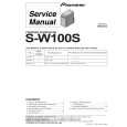 PIONEER S-W100S/MLXMA/E Manual de Servicio