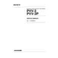 SONY PVV3P VOLUME 1 Manual de Servicio