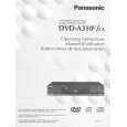 PANASONIC DVDA310U Instrukcja Obsługi