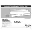 WHIRLPOOL RH8330XDQ0 Manual de Instalación
