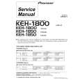 PIONEER KEH-1800X1N Manual de Servicio