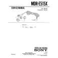 SONY MDR-E515X Manual de Servicio