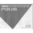 YAMAHA PSR-28 Manual de Usuario