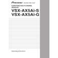 PIONEER VSX-AX5AI-G/DLXJ Instrukcja Obsługi