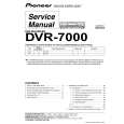 PIONEER DVR-7000/WY Instrukcja Serwisowa