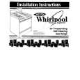 WHIRLPOOL SF396PEPW1 Manual de Instalación