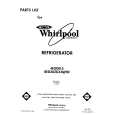 WHIRLPOOL 8ED20ZKXAG00 Catálogo de piezas