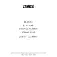 ZANUSSI ZOB647QN Manual de Usuario