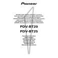 PIONEER PDV-BT25 Manual de Usuario