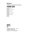 SONY HKDV-504 Manual de Usuario