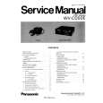 PANASONIC WVCD50E Manual de Servicio
