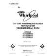 WHIRLPOOL SF3100SRW4 Katalog Części