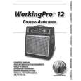 SWR WORKINGPRO12 Manual de Usuario