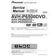 PIONEER AVH-P6550DVD/RD Instrukcja Serwisowa