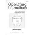 PANASONIC SRW06PC Instrukcja Obsługi