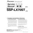 PIONEER SSP-LX70ST/XTW/E Manual de Servicio
