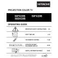 HITACHI 50FX20B Manual de Usuario