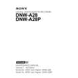 SONY DNW-A28P Instrukcja Serwisowa