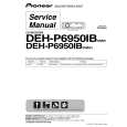 PIONEER DEH-P6950IBES1 Instrukcja Serwisowa