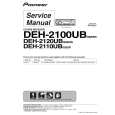 PIONEER DEH-2110UB/XS/UR Instrukcja Serwisowa