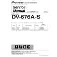 PIONEER DV-676A-S/RPWXCN Instrukcja Serwisowa