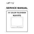 GFM MJ419TG Manual de Servicio