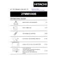HITACHI 27MMV40B Manual de Usuario