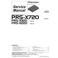 PIONEER PRS-X320/XR/UC Instrukcja Serwisowa