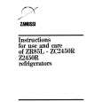 AEG ZC2450R Manual de Usuario