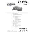 SONY XM444W Manual de Servicio