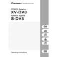PIONEER XV-DV8/LFXJ Manual de Usuario