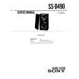 SONY SS-D490 Manual de Servicio