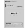 PIONEER AVIC-D2/XU/UC Manual de Usuario